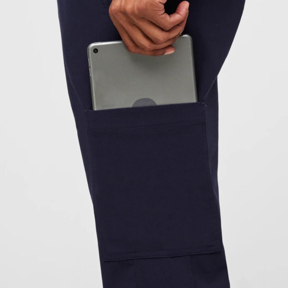 FIGS AXIM SCRUB PANTS - NIGHT SKY COLOR - SIZE MEDIUM